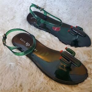 Katy Perry Novelty  Scented Jelly Sandals Size 9